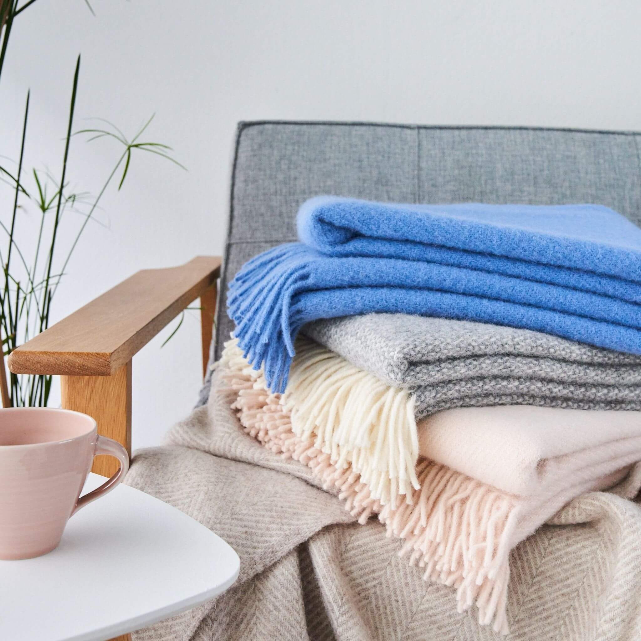 Basic Blue, Wolldecke